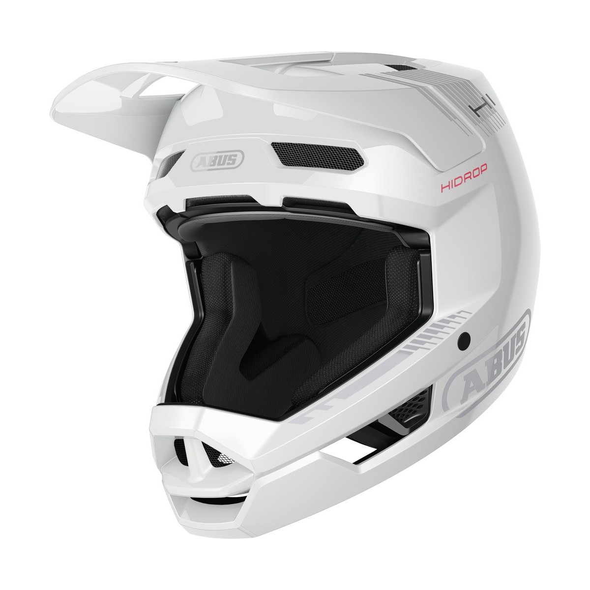 KASK ROWEROWY  HiDrop shiny white M (57-58CM)