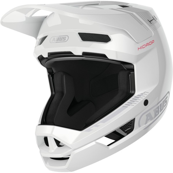 KASK ROWEROWY  HiDrop shiny white M (57-58CM)