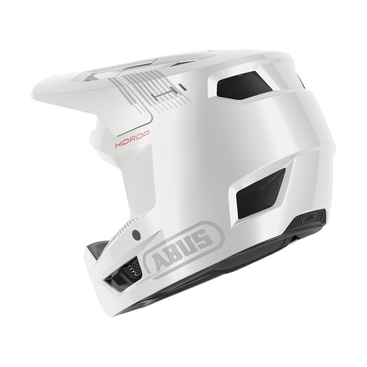 KASK ROWEROWY  HiDrop shiny white M (57-58CM)