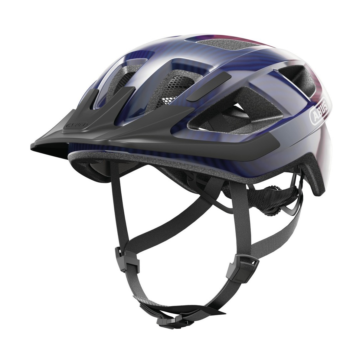 KASK ROWEROWY ADURO 3.0 purple waves S (51-55cm)