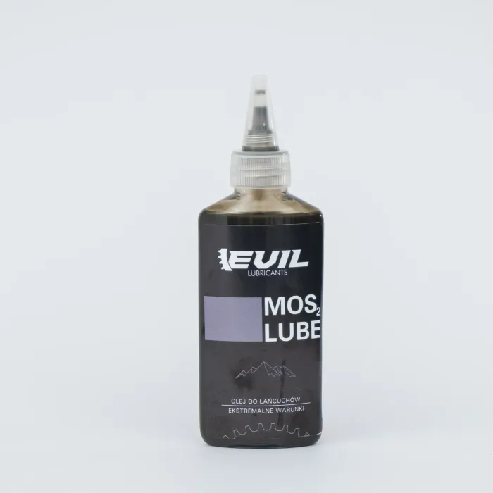 Smar do łańcucha EVIL LUBRICANTS MoS2 LUBE 100 ml, z dwusiarczkiem molibdenu