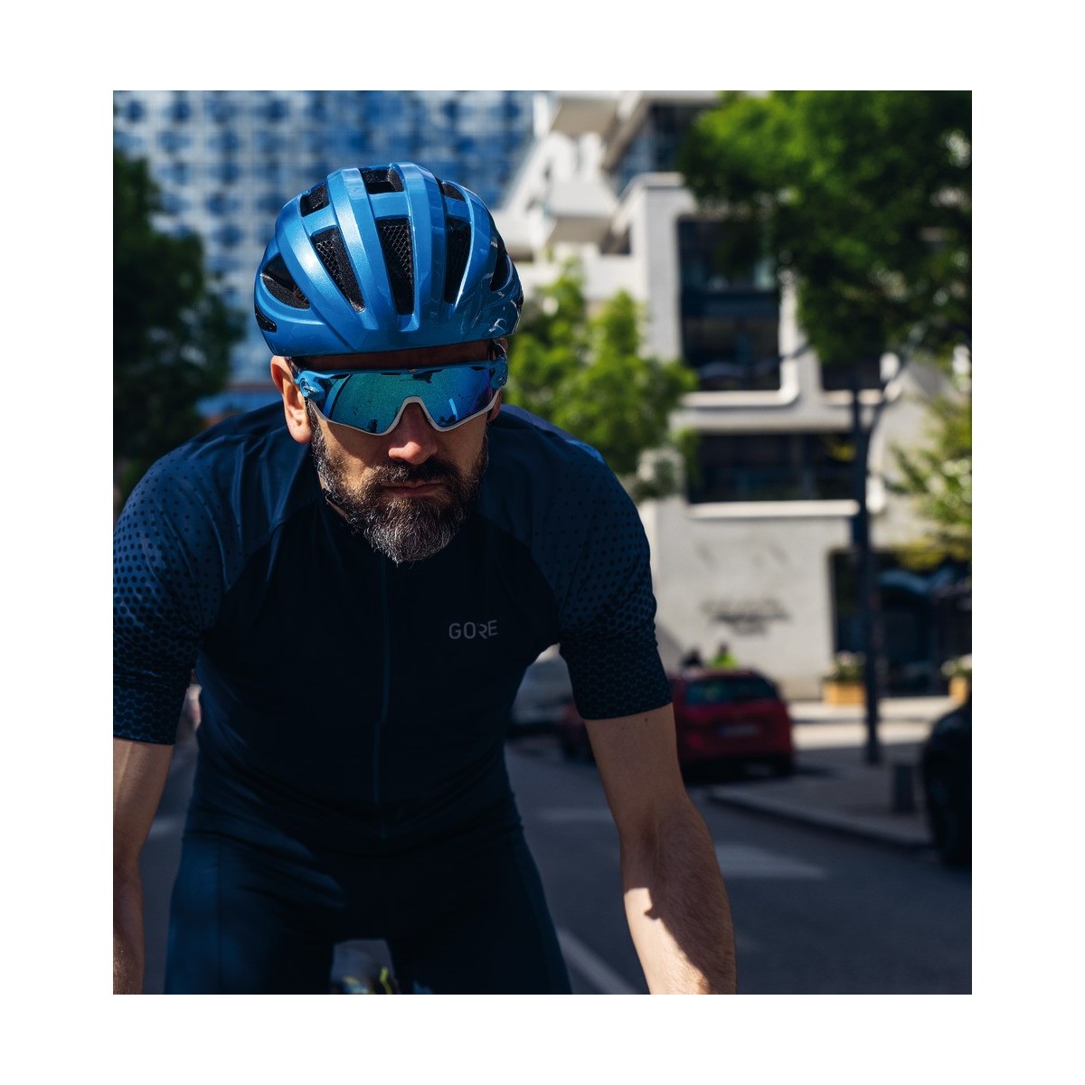 KASK ROWEROWY MACATOR midnight blue M (52-58cm)