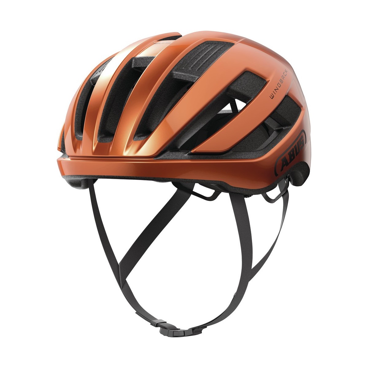KASK ROWEROWY WINGBACK goldfish orange M (54-58cm)
