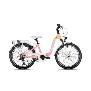 Rower młodzieżowy TABOU QUEEN 20 coral/white