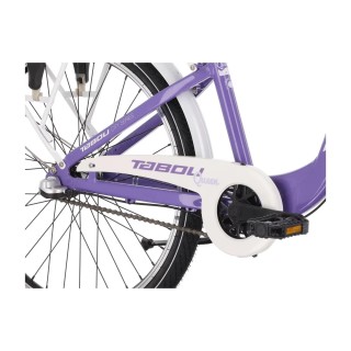 Rower młodzieżowy 24" TABOU Queen PLUS purple / white