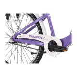 Rower młodzieżowy 24" TABOU Queen PLUS purple / white