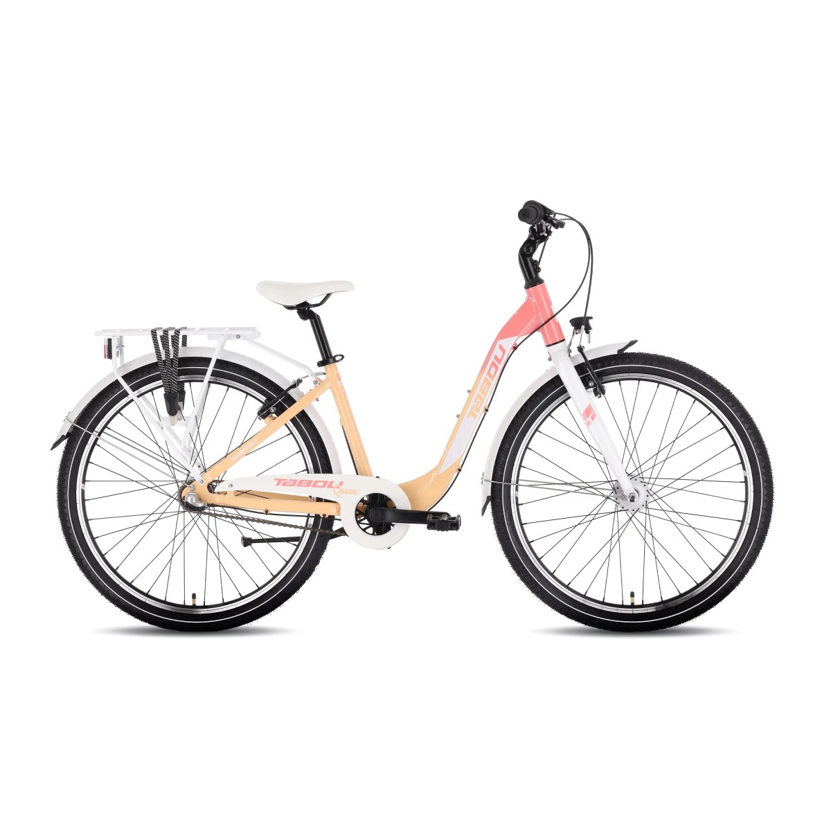 Rower młodzieżowy TABOU QUEEN 26 PLUS coral/white