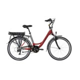 Rower elektryczny LOVELEC POLARIS RED/GREY 18"
