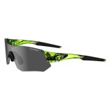 Okulary rowerowe TIFOSI TSALI, 3 pary szkieł, czarno-zielone (crystal neon green)