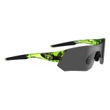 Okulary rowerowe TIFOSI TSALI, 3 pary szkieł, czarno-zielone (crystal neon green)