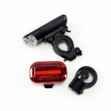 Zestaw lampek rowerowych JET TRAIL przód+tył
