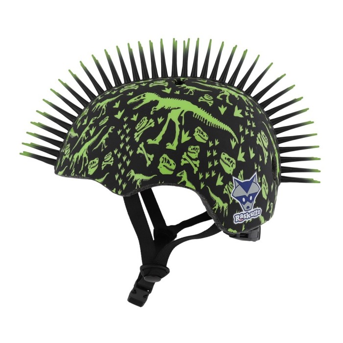 Kask dziecięcy juniorski RASKULLZ T-REX BONEZ