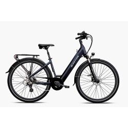 Rower elektryczny Barton Touring Plus 28" Granat