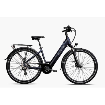 Rower elektryczny Barton Touring Plus 28" Granat