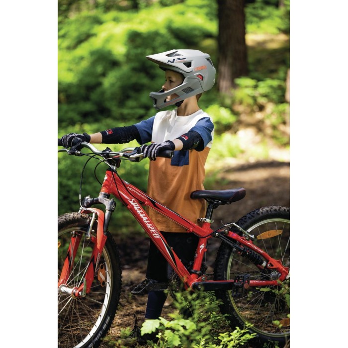 Kask rowerowy YouDrop FF Ti silver roz. S