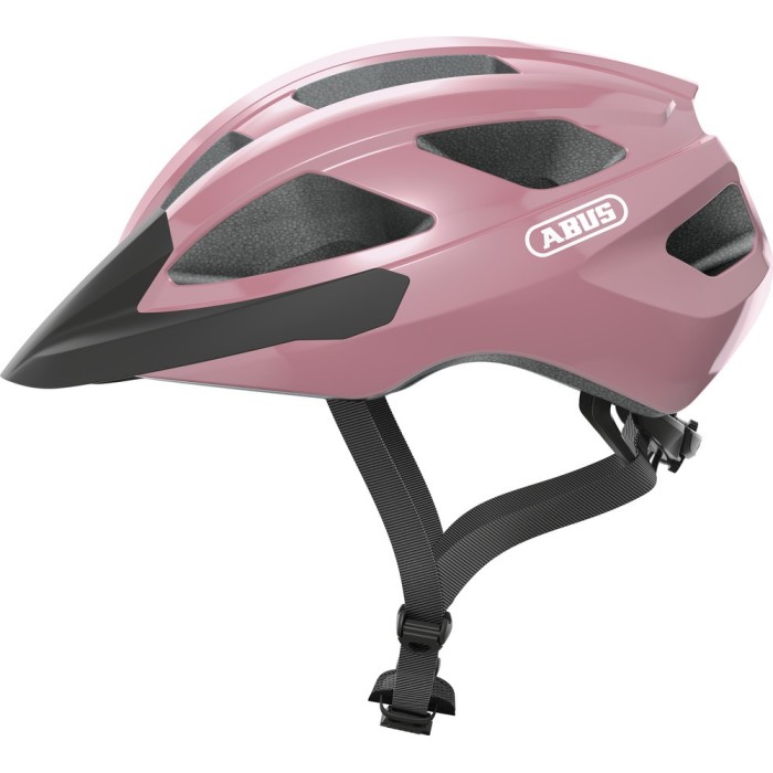 Kask rowerowy ABUS Macator, rozm. M (52-58 cm), różowy (shiny rose)